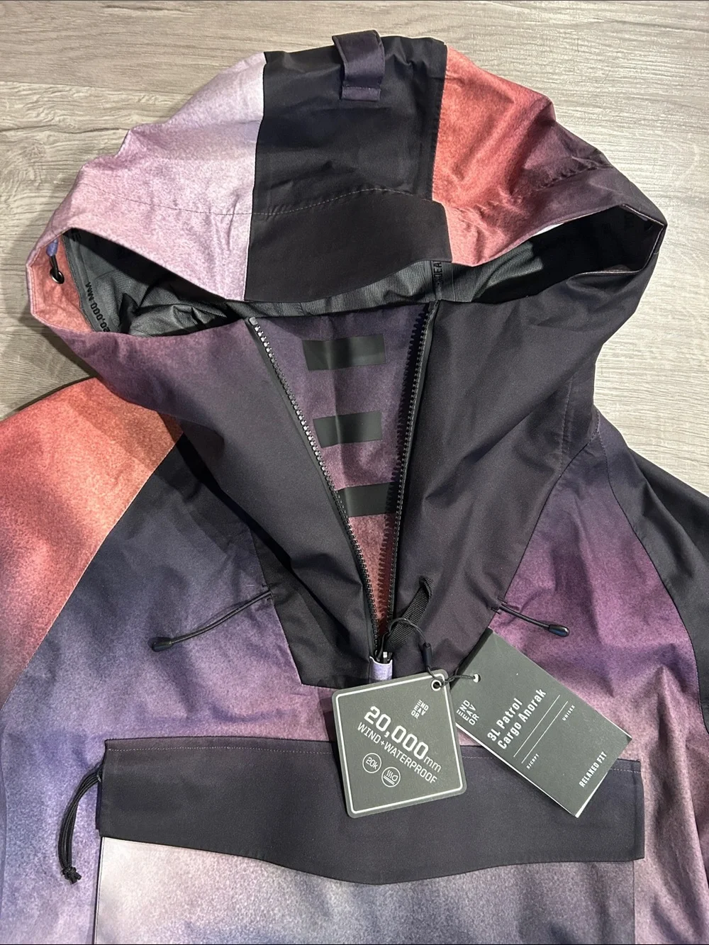 END EAV OR 3L PATROL CARGO ANORAK MNS 23V ERCRPT-ON-X